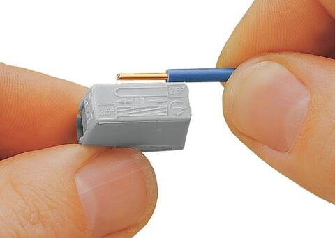 Клемма Wago 224-101 для подключения осветительных приборов