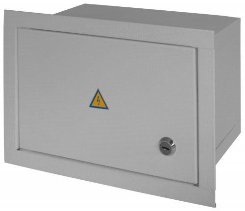 Корпус вбудований металевий на 12 модулів E.Next e.mbox.stand.w.12.z